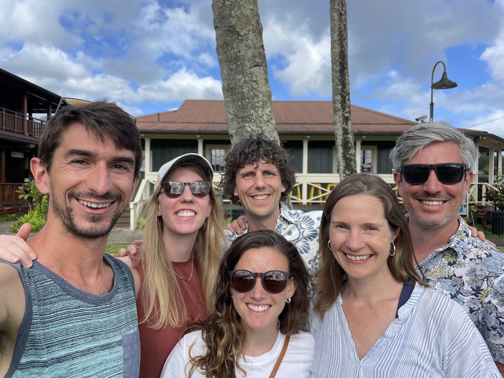 crew in Hanalei